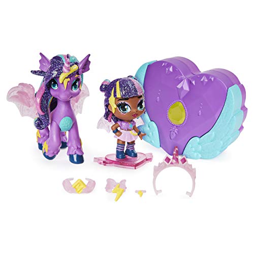 Hatchimals Pixies Riders Moonlight MIA Pixie und Unicornix 6059380 - Figuras coleccionables y Criaturas fabulosas para Montar en Bicicleta y Muchas sorpresas