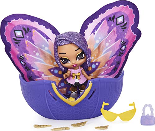 HATCHIMALS Wilder Pixie 6059069, con alas de Tela y 2 Accesorios (los Estilos Pueden Variar)