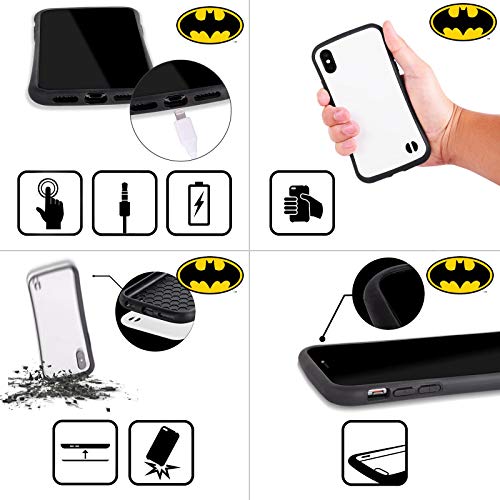 Head Case Designs Oficial Batman DC Comics El Caballero Oscuro regresa Fundas de cómics Famosas Carcasa híbrida Compatible con Apple iPhone XR