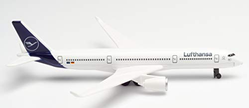 herpa 86RT-4134 Lufthansa A350 Single Airplane A350 en Miniatura para Manualidades, coleccionar y como Regalo, Multicolor