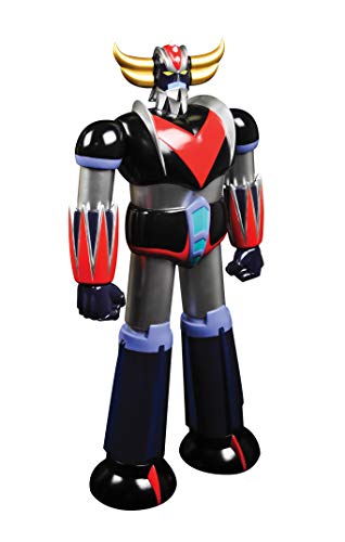 High Dream Goldorak-Grendizer-Figura 40 cm, versión clásica (Cuernos Dorados), IDGOLCLAS, Plata, Dorado, 40 centímetros