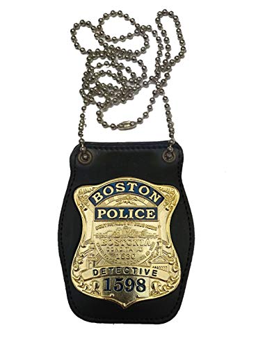 Holder Badge Boston Police