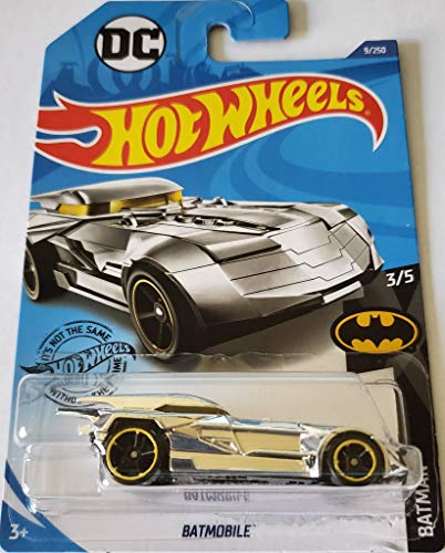 Hot Wheels 2020 Batman Batmobile, 9/250 Chrome