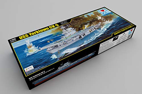 I Love Kit 65301 - USS Yorktown CV-5 - Escala 1/350 - Maquetas de plastico para Montar