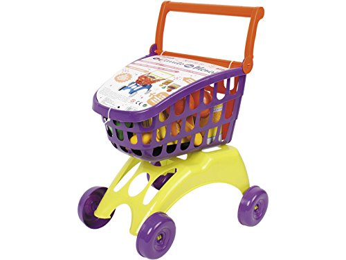 IMITOYS Carrito Supermercado con Accesorios 50x41x25cm Vicam Toys 20-JU