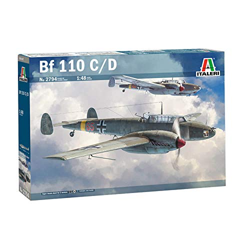 Italeri 2794S Messerschmitt BF 110 C-D - Maqueta (Escala 1:48)