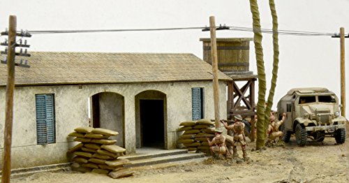 Italeri 6181 1: 72 WWII: El Alamein Battle Railway St., Vehículo