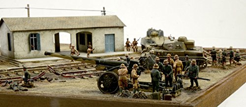 Italeri 6181 1: 72 WWII: El Alamein Battle Railway St., Vehículo