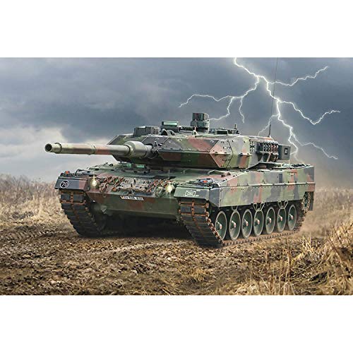 Italeri 6567S 6567S-1:35 Leopard 2A6 - Maqueta de construcción de maqueta (construcción de Modelos, Manualidades, aficiones, Pegamento, Kit de Montaje de plástico, sin lacar)