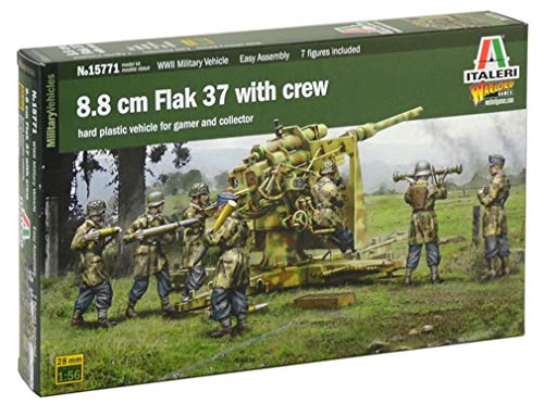 Italeri- Flak 37 88MM, I15771, no informado.