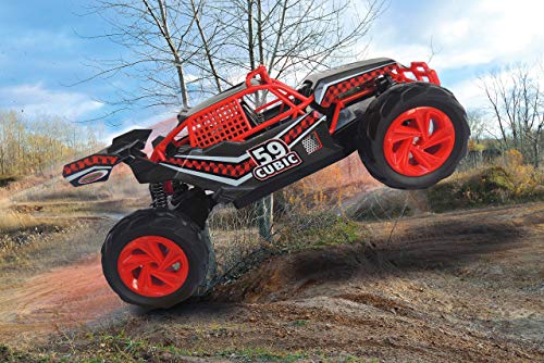 Jamara- Cubic Desert Buggy 1:14 multijugador, Color Rojo (410010)