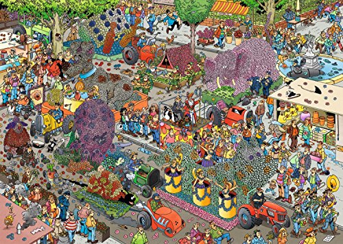 Jan van Haasteren - Die Blumen-Parade - 1000 Teile Puzzle