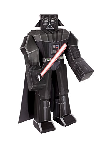 Jazwares 12911 - Kits de creación Planos de Star Wars Darth Vader de Papel, Grandes, 30 cm