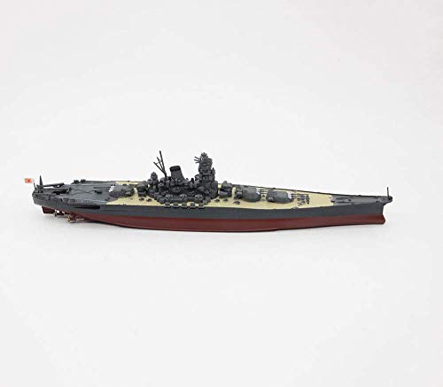 JHSHENGSHI Modelo de plástico Militar a Escala 1/700, Regalos de decoración de Acorazado Yamato de la Marina Japonesa de la Segunda Guerra Mundial, 5,4 Pulgadas