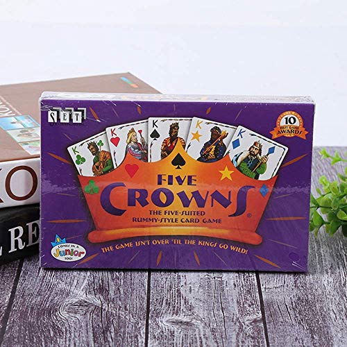 JIAFENG Juego de Cartas, Tablero de Juego de Cartas Poker Crown Hotel de Cinco Estrellas, Ideal para la Noche de Juegos en Familia