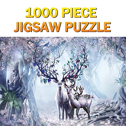 Jigsaw Puzzle Toy, Moo se House Puzzle 1000 Piece Puzzle Home Decoration Gifts, Toys & Hobbies for Home Family Interactive DIY Killing Time