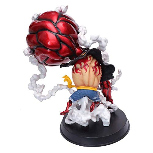 JINFENFG One Piece Big Hand Luffy Ape King Gun Fourth Gear Luffy Figura Figura