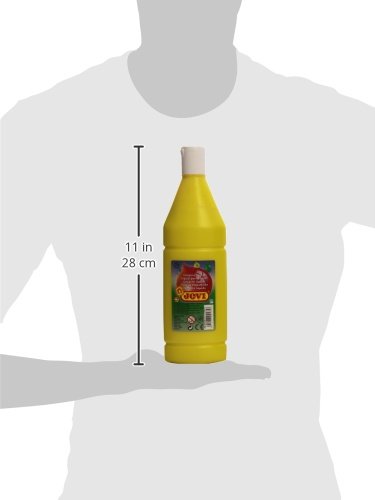 Jovi 511 - Pintura de dedos, Amarillo, 1000 ml