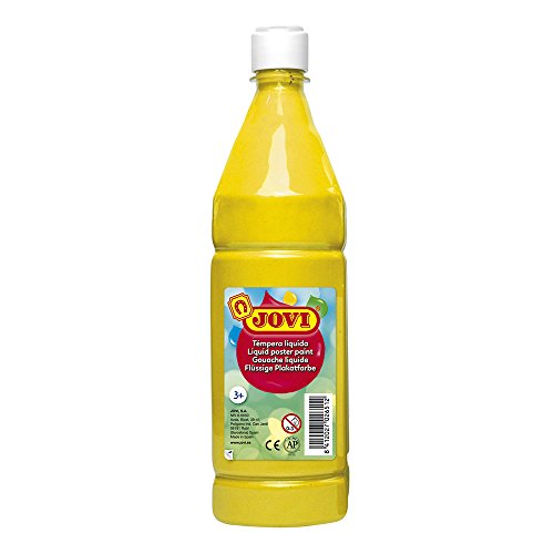 Jovi 511 - Pintura de dedos, Amarillo, 1000 ml