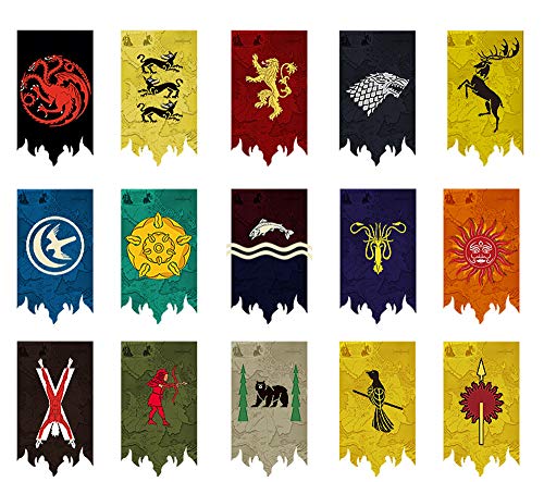 Juego de Tronos Banner, Juego de tronos Bandera 65X100CM