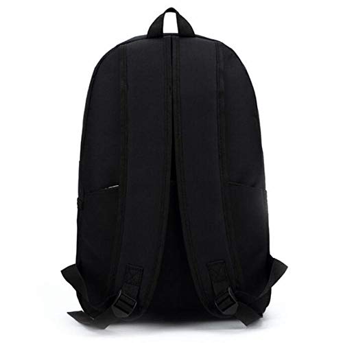 Juego Que rodea la Leyenda Mochila Luminosa Nueva Mochila Escolar Azul romboidal-Patrón 6_Talla única