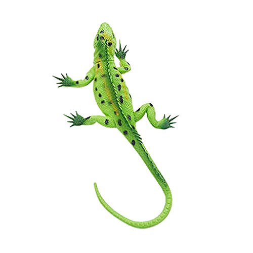 Juegos de Aprendizaje Animales Vivos Silvestres Goma Reptil Lagarto Verde Niños