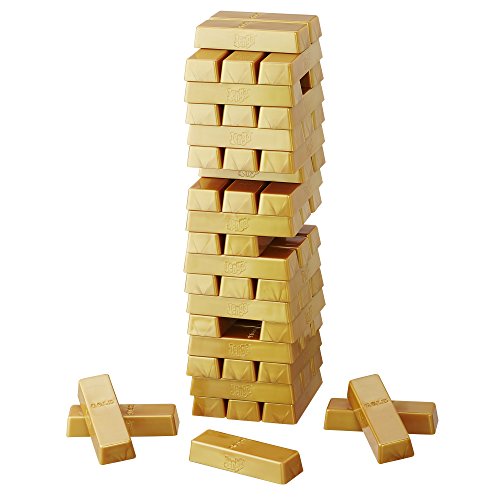 Juegos en Familia Hasbro - Juego de Habilidad Jenga Gold (B7430EU4)