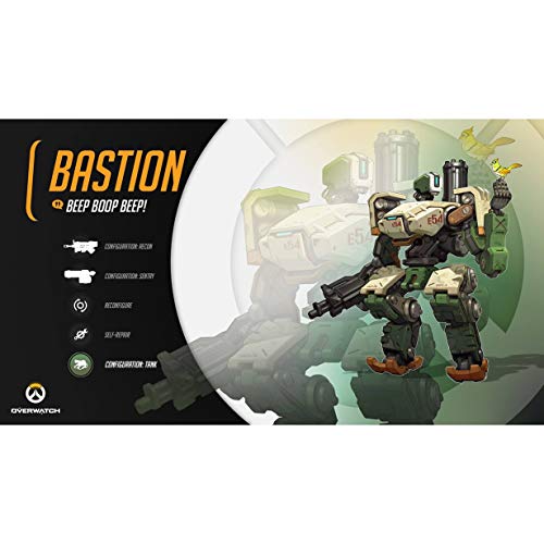 Juegos: Overwatch Bastion Introducción Figura Rompecabezas Adultos y niños Rompecabezas 300/500/1000/1500 Piezas (Size : 500Pieces)