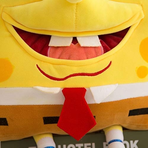 Juguete de felpa 3D simulación realista Bob Esponja suave felpa muñeca Safa Almohada vida marina de peluche de dibujos animados lindo Juguetes for los regalos de las niñas bob esponja peluches XINRUIB