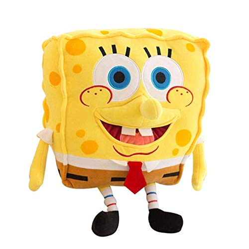 Juguete de felpa 3D simulación realista Bob Esponja suave felpa muñeca Safa Almohada vida marina de peluche de dibujos animados lindo Juguetes for los regalos de las niñas bob esponja peluches XINRUIB