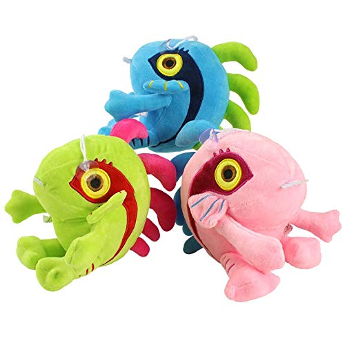 Juguetes de Peluche World of Warcraft muñeca de la Felpa de la muñeca con ventosas de Todo el Juego del Juguete de la Felpa de Warcraft Murloc (Color : 1)