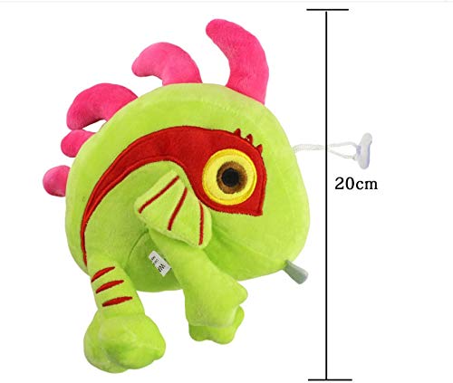 Juguetes de Peluche World of Warcraft muñeca de la Felpa de la muñeca con ventosas de Todo el Juego del Juguete de la Felpa de Warcraft Murloc (Color : 1)