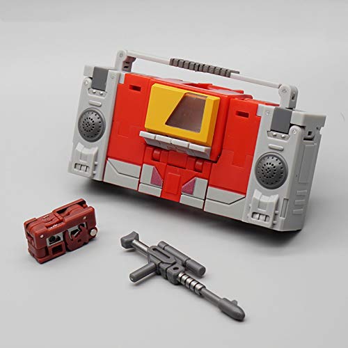 Juguetes de Transformers, MF-49 Radio Cassette Recorder Ondas de Sonido de la Cinta de la Cinta Rhino pequeña proporción del Punto Boy