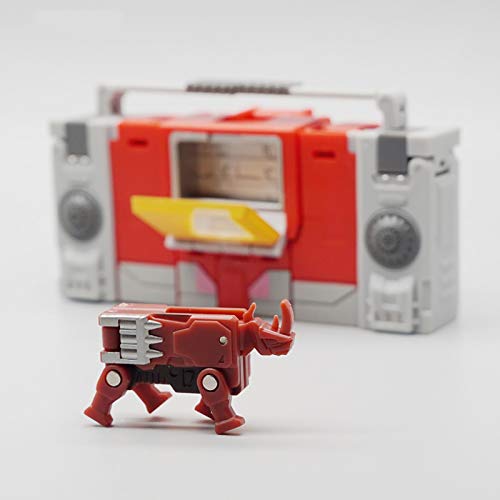 Juguetes de Transformers, MF-49 Radio Cassette Recorder Ondas de Sonido de la Cinta de la Cinta Rhino pequeña proporción del Punto Boy