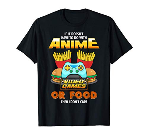 Kawaii Gamer Food Video Games Anime Comic PC Console Gaming Camiseta