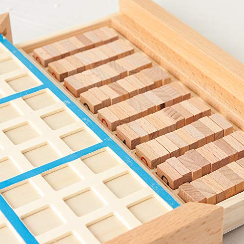 KEISL Sudoku - Juego de mesa de madera con cajón (23 x 23 x 4 cm)