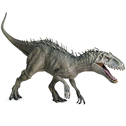 KiMiLIKE Plástico Jurásico Indominus Rex Figuras de acción con la Boca Abierta Dinosaur World Animales Modelo Kid Juguete de Regalo