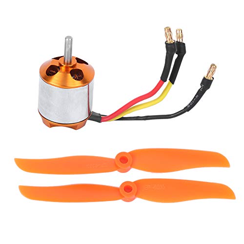 Kit de Helicóptero RC, 40A ESC 2300KV Motor sin Escobillas 9G Micro Servo y Hélice para Helicóptero de Avión RC(2300KV Motor+40A ESC+9G Servo+Propeller)