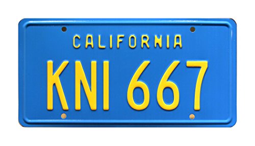 Knight Rider | KNI 667 | Metal Stamped License Plate