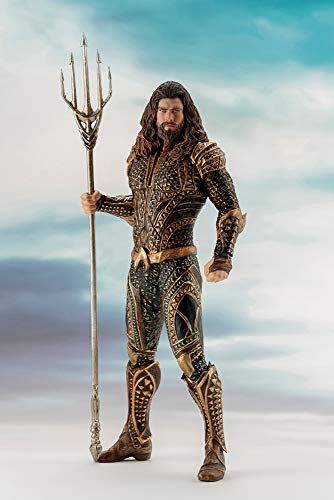 Kotobukiya 96208 - Figura de Justice League Movie Aquaman Artfx, 19 cm