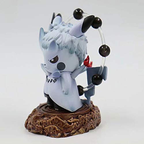 KPSHY Naruto Anime The Six Ways of Immortals Naruto Uchiha Sapphire Spots Figura Muñecas Decoraciones Versión Premium Estatua Muñeca Escultura Juguetes Decoración Altura 10cm