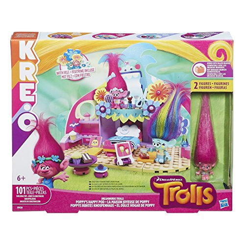 Kreo - Casita de Poppy Trolls (Hasbro B9526EU4)