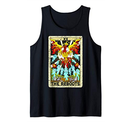 La carta del tarot de El Juicio. Phoenix Reboots cartoons Camiseta sin Mangas