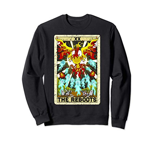 La carta del tarot de El Juicio. Phoenix Reboots cartoons Sudadera