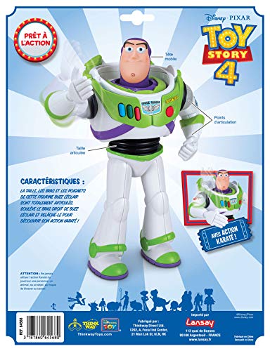 Lansay Toy Story 4-Buzz - Figura de acción Karate Pixar 64568