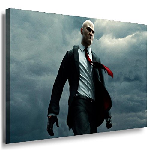 LaraArt - Lienzo artístico de Hitman Sturm Game, multicolor, 60 x 40 cm