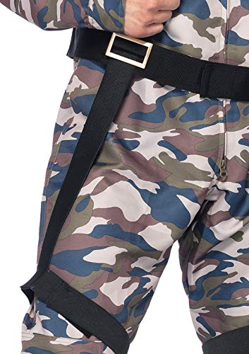 Leg Avenue- Paratrooper Hombre, Color Camuflaje, Large (LegAvenue 85279)