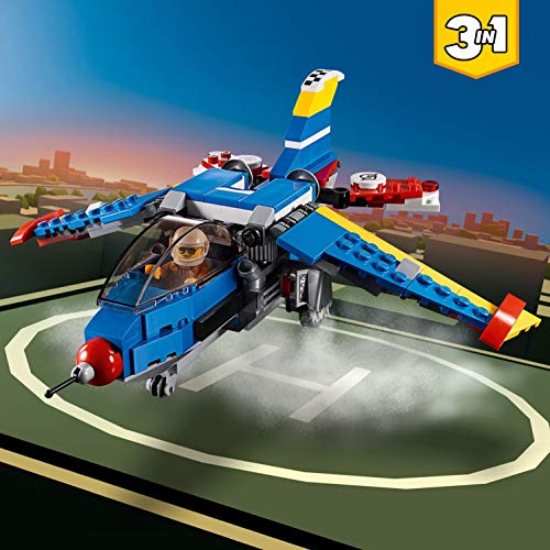 LEGO Creator - Avión de Carreras, juguete creativo de construcción y aventuras en el aire (31094) , color/modelo surtido