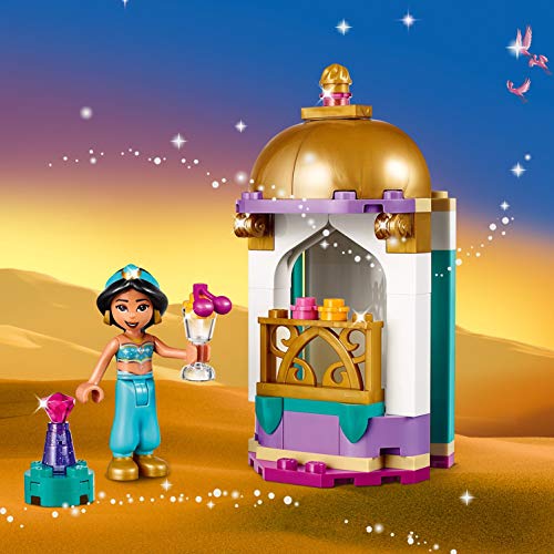 LEGO Disney Princess - Pequeña Torre de Jasmine, juguete inspirado en Aladdín para construir (41158)