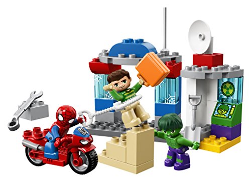 LEGO Doble superhéroes Spider Man y Hulk Aventuras Kit 10876 Edificio (38 Piezas)